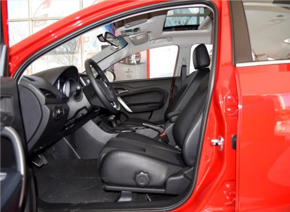 锐行 2015款 1.4TGI TST双离合精英版 车厢座椅   前排空间