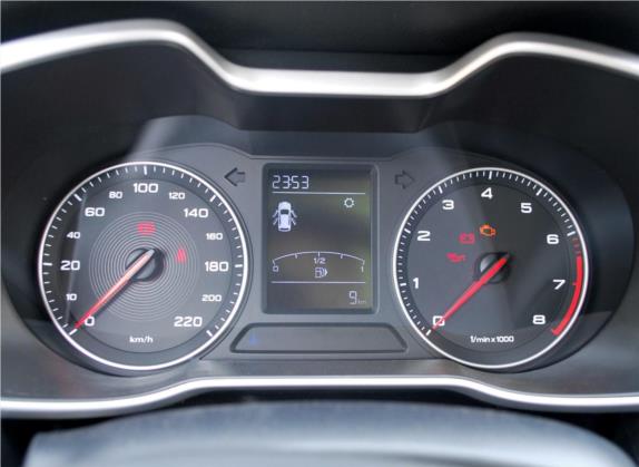 名爵ZS 2018款 1.5L 手动豪华版 国V 中控类   仪表盘