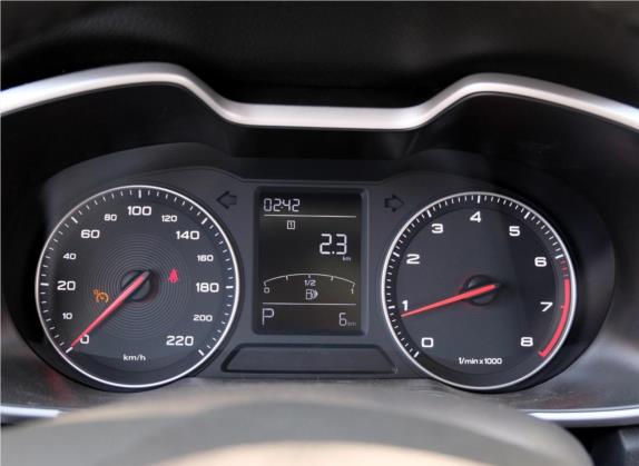 名爵ZS 2019款 1.5L 自动全球豪华版 国VI 中控类   仪表盘