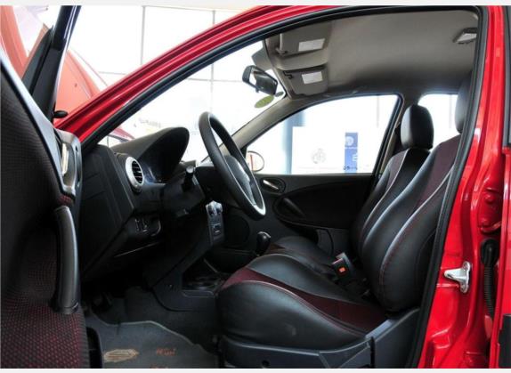 名爵3SW 2009款 野酷 1.4L 手动舒适型 车厢座椅   前排空间