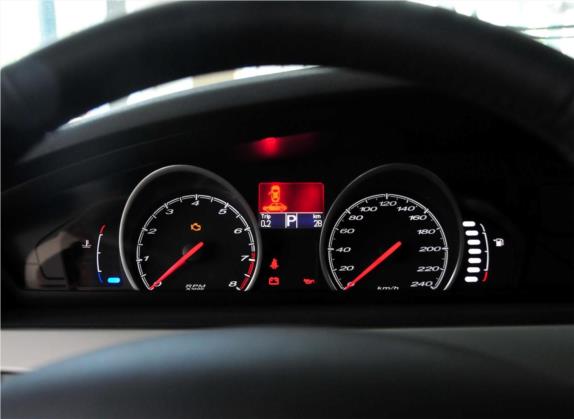 名爵6 2012款 掀背 1.8L 自动驾值版 中控类   仪表盘