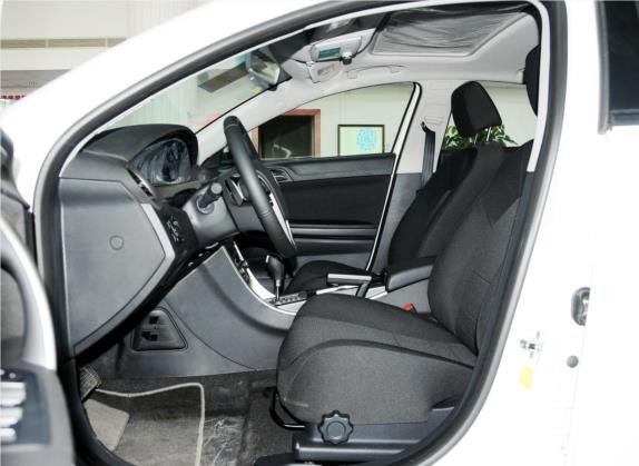 名爵6 2013款 掀背 1.8L 自动驾值版 车厢座椅   前排空间
