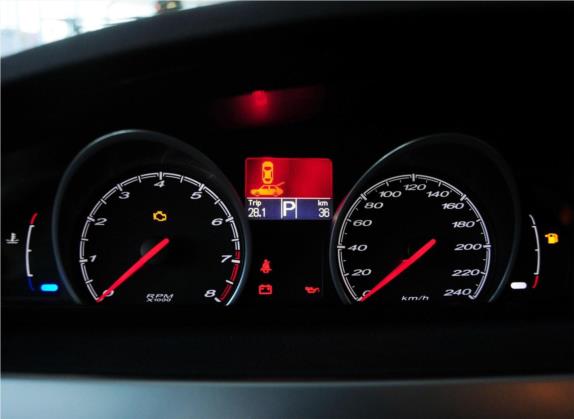 名爵6 2013款 掀背 1.8L 自动驾值版 中控类   仪表盘