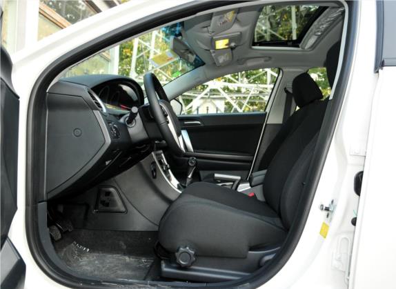 名爵6 2013款 掀背 1.8T 手动GT超值版 车厢座椅   前排空间