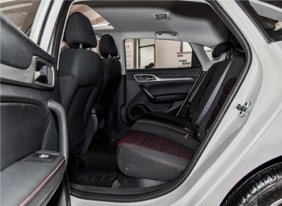 名爵6 2017款 20T 自动精英智联版 国V 车厢座椅   后排空间