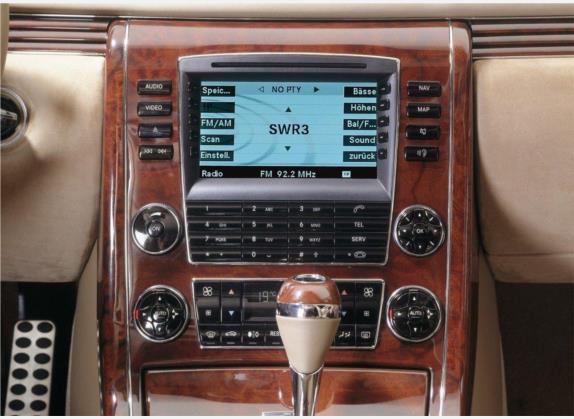 迈巴赫 2005款 5.5T 62 中控类   中控台