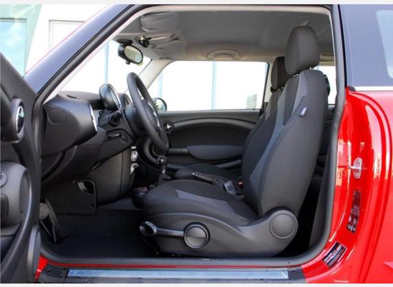 MINI 2010款 1.6L COOPER Cheer 车厢座椅   前排空间