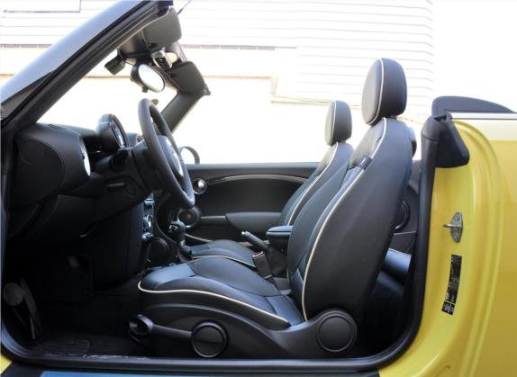 MINI 2011款 1.6L COOPER CABRIO 车厢座椅   前排空间