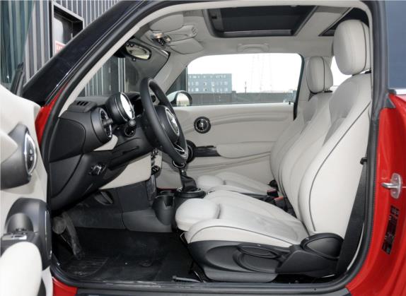 MINI 2014款 1.5T COOPER Excitement 车厢座椅   前排空间