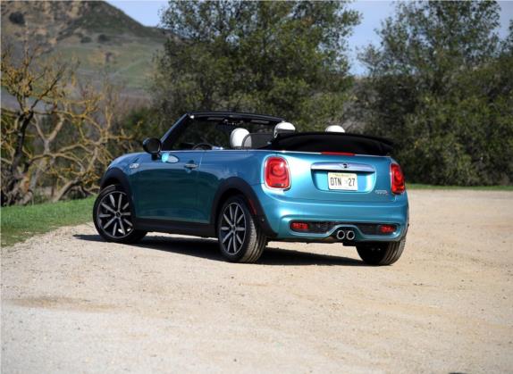 MINI 2016款 2.0T COOPER S CABRIO 加勒比蓝限量版 外观   斜后