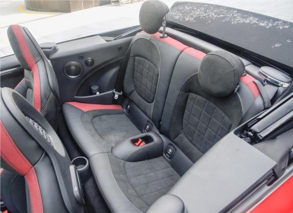 MINI 2016款 2.0T COOPER S CABRIO 车厢座椅   后排空间