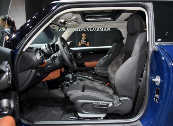 MINI 2016款 1.5T COOPER SEVEN 车厢座椅   前排空间