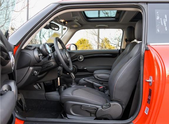 MINI 2018款 1.5T ONE 车厢座椅   前排空间