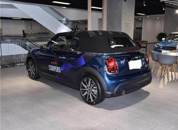 MINI 2022款 改款 1.5T COOPER CABRIO Sidewalk 外观   斜后