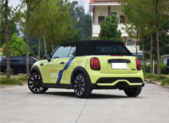 MINI 2022款 改款 2.0T COOPER S CABRIO 经典派 外观   斜后