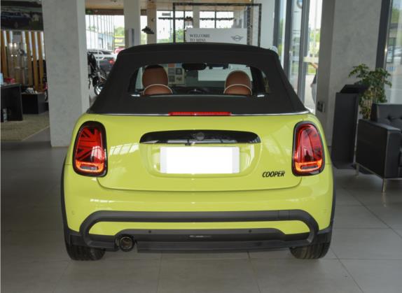 MINI 2023款 1.5T COOPER CABRIO 艺术家 外观   正后