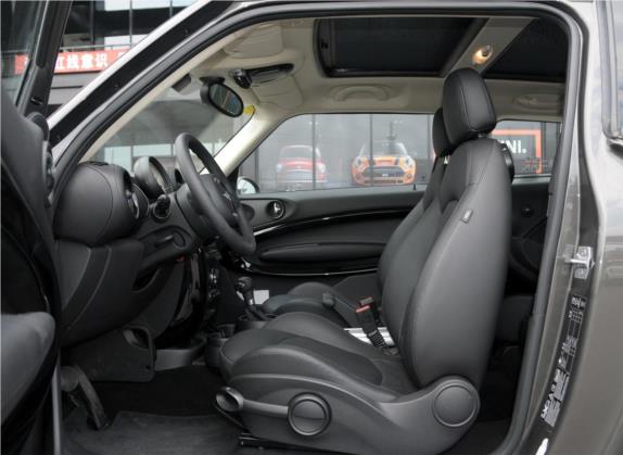 MINI PACEMAN 2013款 1.6T COOPER ALL4 车厢座椅   前排空间