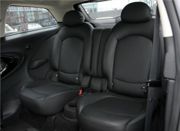MINI PACEMAN 2013款 1.6T COOPER ALL4 车厢座椅   后排空间