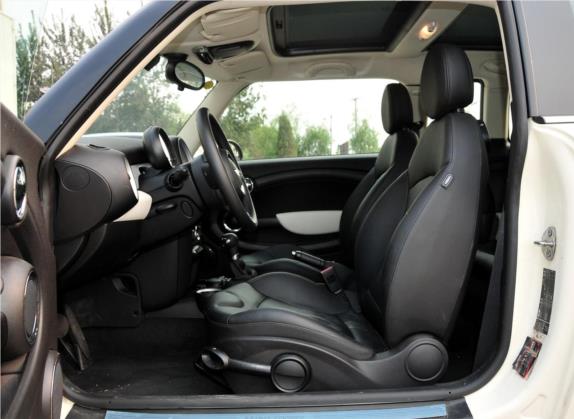 MINI CLUBMAN 2011款 1.6L COOPER Excitement 车厢座椅   前排空间