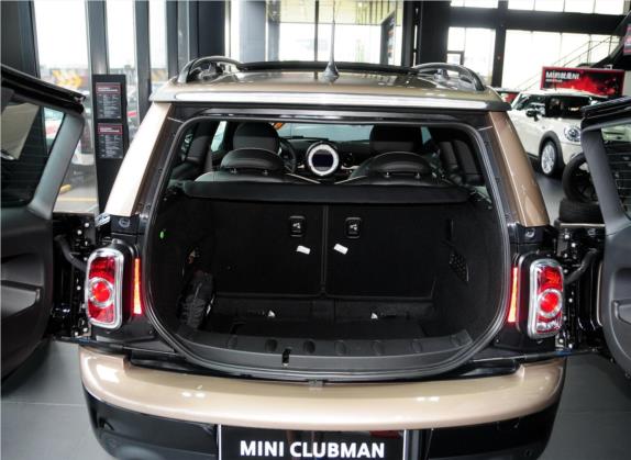 MINI CLUBMAN 2013款 1.6T COOPER S Bond Street 车厢座椅   后备厢