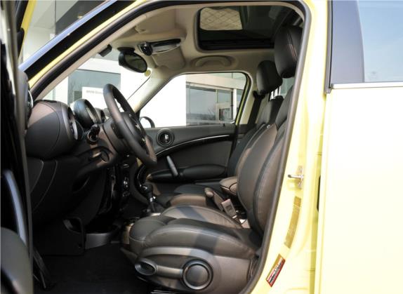 MINI COUNTRYMAN 2011款 1.6L COOPER Excitement 车厢座椅   前排空间