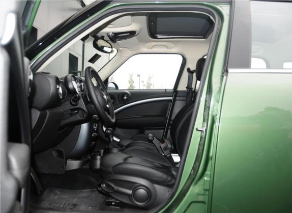 MINI COUNTRYMAN 2014款 1.6T COOPER S ALL4 车厢座椅   前排空间