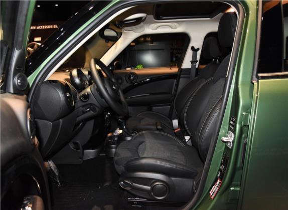 MINI COUNTRYMAN 2016款 1.6T COOPER ALL4 Fun装备控 车厢座椅   前排空间