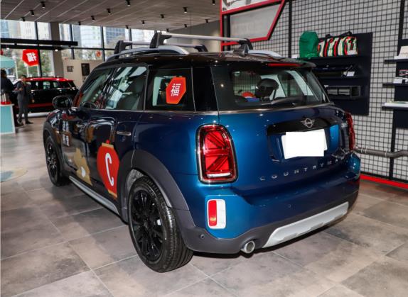 MINI COUNTRYMAN 2021款 1.5T COOPER ALL4 拉古纳蓝限量版 外观   斜后