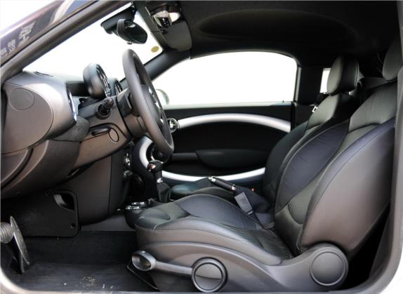 MINI COUPE 2012款 1.6T COOPER S 车厢座椅   前排空间