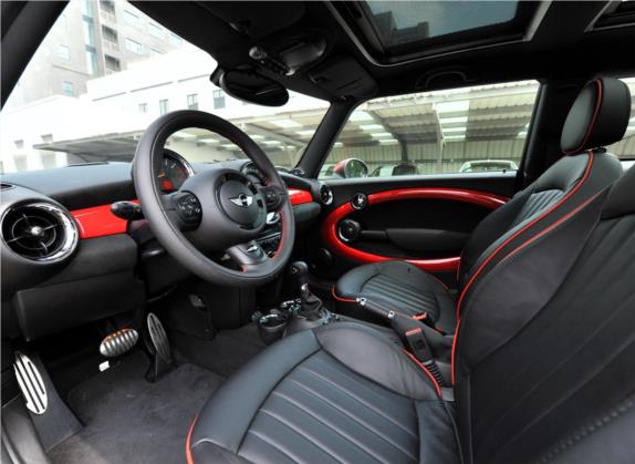 MINI JCW 2013款 1.6T JOHN COOPER WORKS 车厢座椅   前排空间