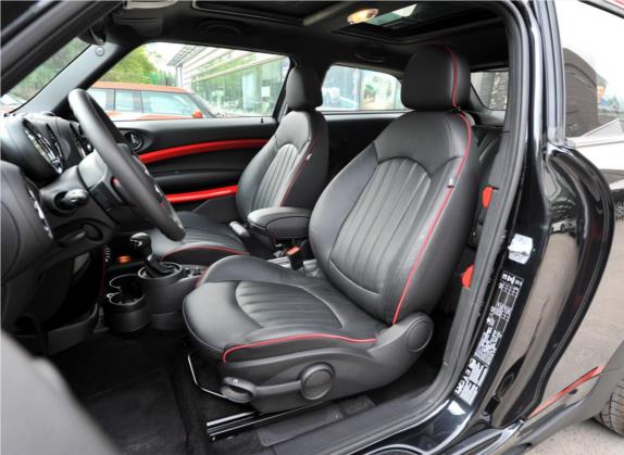 MINI JCW PACEMAN 2013款 1.6T JOHN COOPER WORKS ALL4 车厢座椅   前排空间