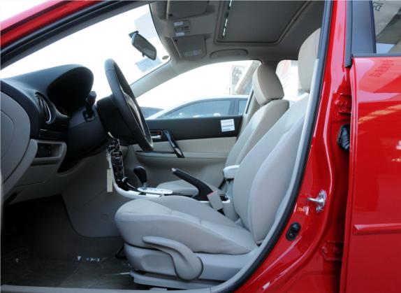 马自达6 2011款 2.0L 自动时尚型 车厢座椅   前排空间