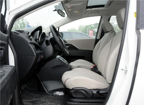 马自达5 2013款 2.0L 自动豪华型 车厢座椅   前排空间
