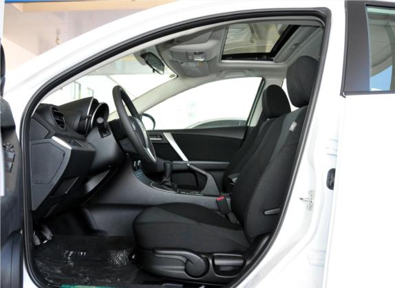 马自达3星骋 2012款 两厢 2.0L 手动运动型 车厢座椅   前排空间