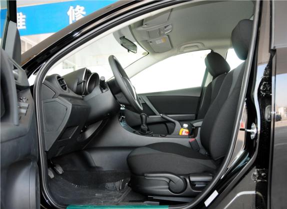 马自达3星骋 2012款 两厢 1.6L 手动舒适型 车厢座椅   前排空间