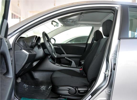 马自达3星骋 2012款 两厢 1.6L 自动精英型 车厢座椅   前排空间