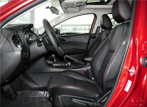马自达3 昂克赛拉 2014款 两厢 1.5L 自动尊贵型 车厢座椅   前排空间