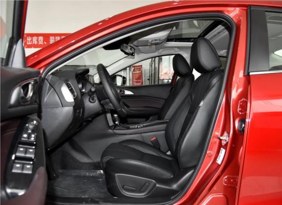 马自达3 昂克赛拉 2017款 三厢 2.0L 自动旗舰型 国V 车厢座椅   前排空间