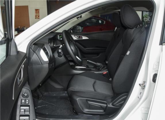 马自达3 昂克赛拉 2019款 云控版 三厢 1.5L 自动舒适型 国VI 车厢座椅   前排空间