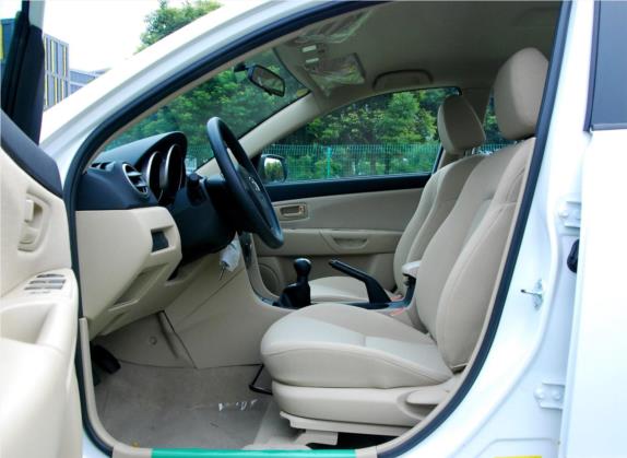 马自达3 2012款 1.6L 手动经典特惠型 车厢座椅   前排空间