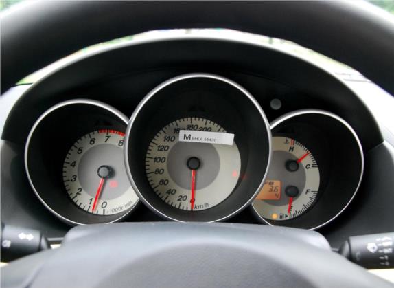 马自达3 2012款 1.6L 手动经典特惠型 中控类   仪表盘