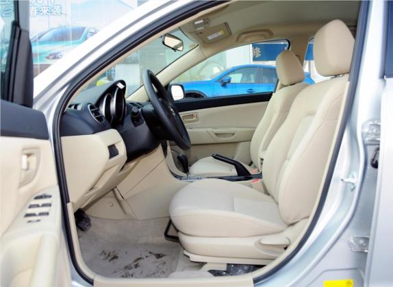 马自达3 2012款 1.6L 自动经典特惠型 车厢座椅   前排空间