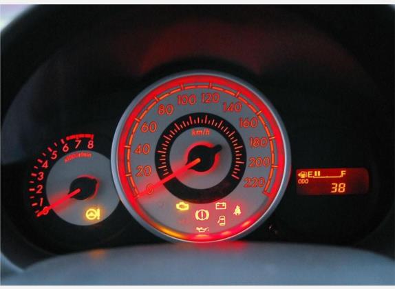 马自达2 2007款 1.3L 手动标准型 中控类   仪表盘