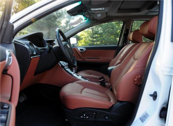 大7 SUV 2011款 2.2T 两驱智慧型 车厢座椅   前排空间