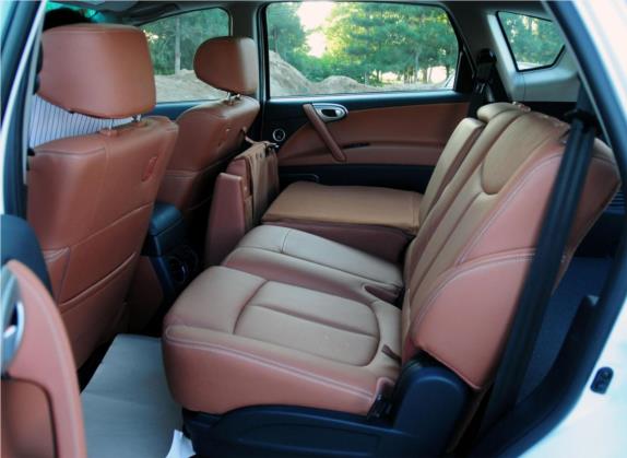 大7 SUV 2011款 2.2T 两驱智慧型 车厢座椅   后排空间