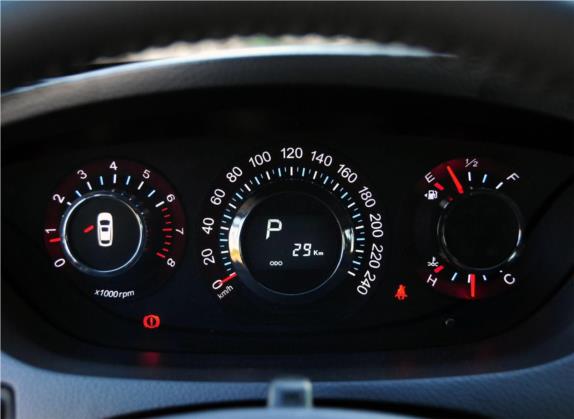 大7 SUV 2011款 2.2T 两驱智慧型 中控类   仪表盘