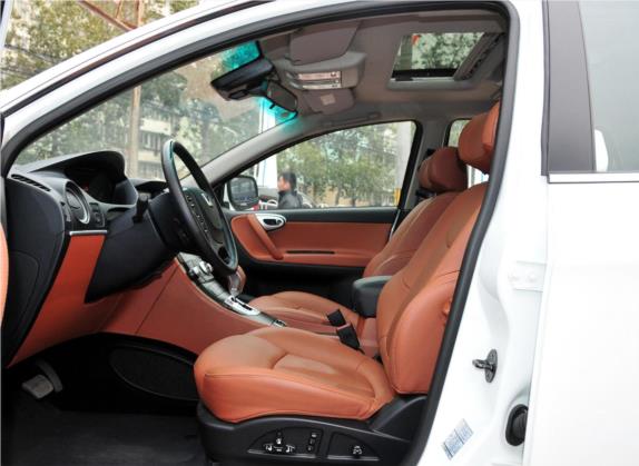 大7 SUV 2011款 2.2T 四驱智尊型 车厢座椅   前排空间
