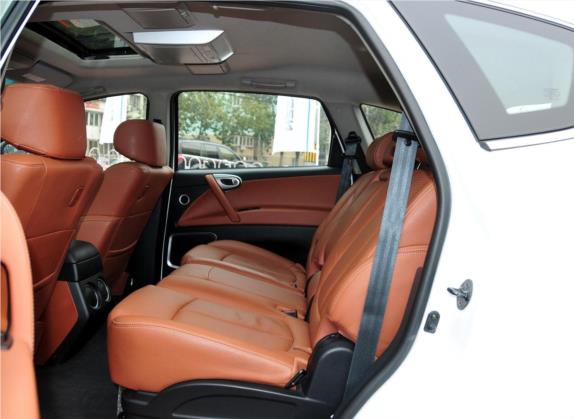 大7 SUV 2011款 2.2T 四驱智尊型 车厢座椅   后排空间