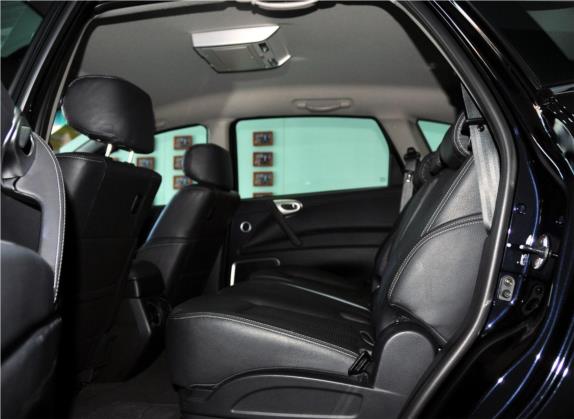 大7 SUV 2011款 2.0T 两驱新创型 车厢座椅   后排空间