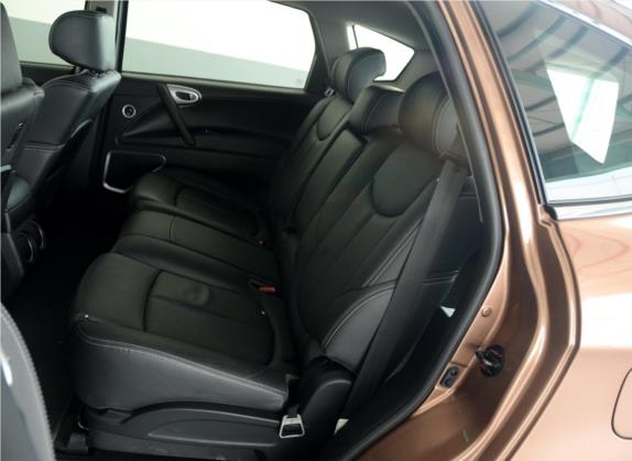 大7 SUV 2011款 2.2T 四驱旗舰型 车厢座椅   后排空间